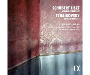Lukas Geniušas; Sinfonieorchester St. Gallen; Modestas Pitrėnas - Schubert/Liszt: Wanderer Fantasy - Tchaikovsky: Concert Fantasy