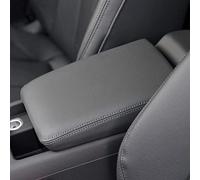 LUKBUT Fit For Audi A4 B9 2017-2019, Car armrest cushion, leather car armrest cover, Anti-scratch car arm rest cushion cover