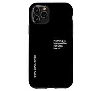 Luke 1:37, Nothing Is Impossible For God, Hope, Christian Case for iPhone 11 Pro