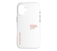 Luke 1:37, Nothing Is Impossible For God, Hope, Christian Case for iPhone 16