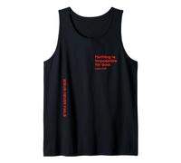 Luke 1:37, Nothing is Impossible for God, Hope, Christian Tank Top