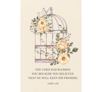 Luke 1:45: A 150 Page Blank Lined Journal for Women