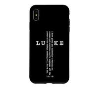 Luke 10:19 Faith Bible Verse Christian Scripture Cross Case for iPhone XS Max
