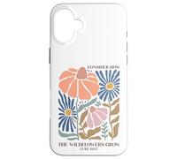 Luke 12:27 Consider how the Wildflowers Grow Bible Scripture Case for iPhone 16 Plus