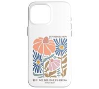 Luke 12:27 Consider how the Wildflowers Grow Bible Scripture Case for iPhone 16 Pro Max
