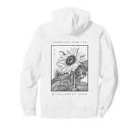 Luke 12:27 Matthew 6:27 Consider How The Wildflowers Grow Pullover Hoodie