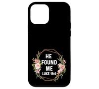 Luke 15:4 15 4 God Jesus Religious He Found Me Case for iPhone 12 mini