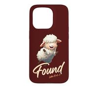 Luke 15:4-7 Parable of the Lost Sheep Found by Jesus Christ Case for iPhone 15 Pro