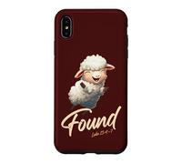 Luke 15:4-7 Parable of the Lost Sheep Found by Jesus Christ Case for iPhone XS Max