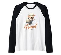 Luke 15:4-7 Parable of the Lost Sheep Found by Jesus Christ Raglan Baseball Tee