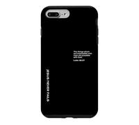 Luke 18:27, The Things Are Possible With God, Christian Case for iPhone 7 Plus/8 Plus