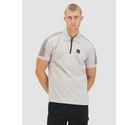 Luke 1977 Luke1977 Caltech 1000 Zip Polo Shirt - Cement Concrete - Large