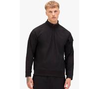 Luke 1977 Men's Cogne Zip Through Funnel Sweatshirt in Black | Size: Small Luke 1977 Black S