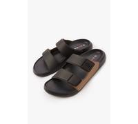 Luke 1977 Men's Lisbon Double Strap Sandle in Black | Size: 9 Luke 1977 Black 9