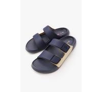 Luke 1977 Men's Lisbon Double Strap Sandle in Dark Navy | Size: 6 Luke 1977 Dark Navy 6