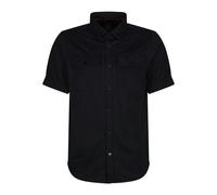 Luke 1977 Mens Mr Social Utility Pocket Shirt - Black - M - Black