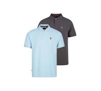Luke 1977 Men's New Mead 2pack Polo in Grey | Size: Small Luke 1977 Grey S