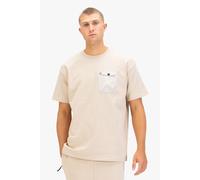 Luke 1977 Men's Putney 1000 Pocket T-shirt in Stone | Size: Medium Luke 1977 Stone M