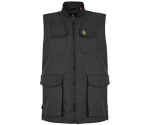 Luke 1977 Mens Tech Logo GiletS Jet Black GT47327