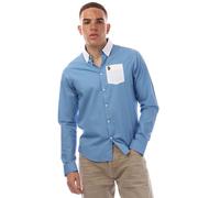 Luke 1977 Mens Telford Long-Sleeved ShirtL Blue GT9140