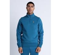 Luke 1977 Mens Ttpqr Quarter-Zip Sweat in Blue - Size 2XL