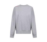 Luke 1977 Women's Raise Curved Hem Sweater in Light Grey | Size: Small Luke 1977 Light Grey S