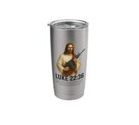 Luke 22:36 Pro 2A Jesus Christ Christian Bible Stainless Steel Insulated Tumbler