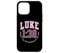 Luke Behold the Handmaid of the Lord Catholic Bible Verses Case for iPhone 12 Pro Max