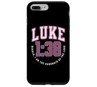 Luke Behold the Handmaid of the Lord Catholic Bible Verses Case for iPhone 7 Plus/8 Plus