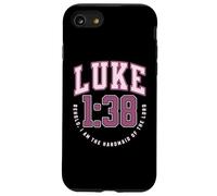 Luke Behold the Handmaid of the Lord Catholic Bible Verses Case for iPhone SE (2020) / 7/8