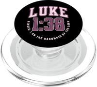 Luke Behold the Handmaid of the Lord Catholic Bible Verses PopSockets PopGrip for MagSafe