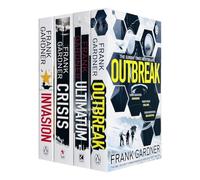 Luke Carlton Series 4 Books Collection Set By Frank Gardner (Invasion, Crisis, Outbreak & Ultimatum)