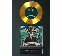 Luke Combs Autograph Display A4 Mounted Print Gold Disc Plaque Country Music Wall Art Memorabilia Reproduction - 191U