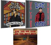 Luke Combs: Complete Discography (This One's For You Too / What You See Is What You Get) with Bonus Art Card