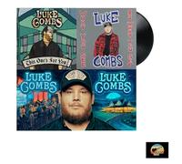 Luke Combs - Luke Combs 'Complete Vinyl Discography' Collection: "This One's For You" / "What You See Is What You Get" / "Growin' Up" / "Gettin' Old" / + Including Bonus Art Card