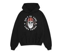 Luke Combs Skull Hoodie, Black, Black, XL