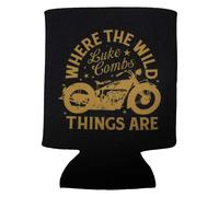 Luke Combs Tour 23 Where The Wild Things Are Can Sleeve in Black Luke Combs Black
