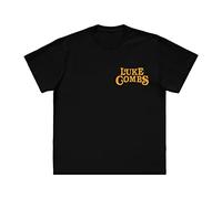 Luke Combs Unisex-Adult Standard Gettin' Old Album Tee, Black, Medium