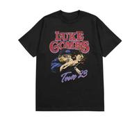 Luke Combs Unisex Smashing Beer Tour 23 T-Shirt, Black, M