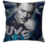 Luke Evans Soft Pillowcase Pillow Case Decor Thow Cushion Cover Pillow Cover Home Decor 18"x18"