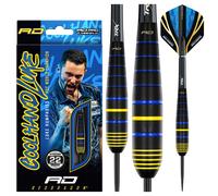 Luke Humphries Cool Hand Brass Tungsten Steel Tip Darts 22g
