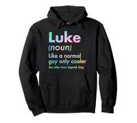 Luke Like A Normal Guy Only Cooler Legend King First Name Pullover Hoodie