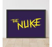 Luke Littler Darts Print - The Nuke Purple Poster (21cm x 29.7cm - A4)