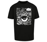 Luke Music Doodle Combs Western Country Fast Car Oversized T-Shirt, Bold with Unique Hand-Drawn Style tee, Breathable Cotton t-Shirt Perfect for Music Lover Black - XL