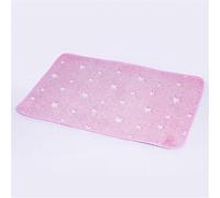 Lukery 2 Pack Washable Pee Pads for Dogs, Waterproof Reusable Dog Pee Pads Non-Slip Soft Pet Diaper Pads Fast Drying Puppy Training Pads for Potty Crate, Home,Travel, Car (XL:(100 * 70cm),Pink Stars)