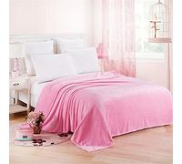 Lukery Blankets for Winter Luxury Fleece Throw Super Soft Warm Blanket Fluffy Cozy Quilts for Bedroom, Couch, Travel, Kids, Bedroom Accessories (150x200,Pink)