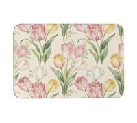 Lukery Door Mat Indoor & Outdoor (Tulips,40x60cm)