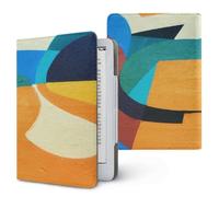 Lukery Universal Case for Kindle 6.8" 7", Ebook Reader E Reader Protective Case 3D Print Shockproof PU Leather Stand Cover with Handstrap, Compatible with All 6.8/7 inch (Graffiti 4)