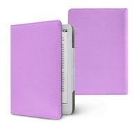 Lukery Universal Case for Kindle 6.8" 7", Ebook Reader E Reader Protective Case Solid Colour Shockproof PU Leather Stand Cover with Handstrap, Compatible with All 6.8/7 inch (Aubergine)