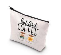Luke's Coffee Makeup Bag Central Perk Gifts Luke's Diner Gifts But First Coffee Central Perk Coffee Gifts Coffee Zipper Pouch (First Coffee UK)